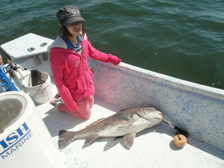 Charter fishing in treasure island